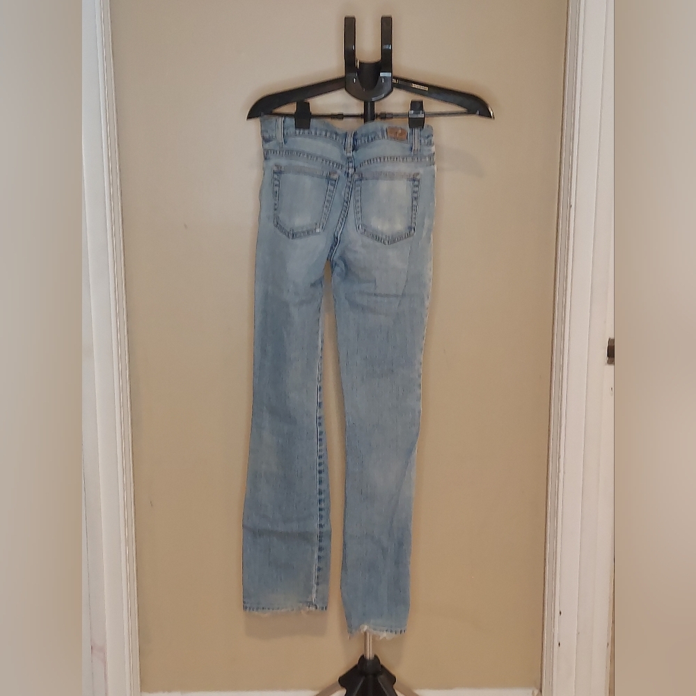 Vintage LONDONJEAN Women's Light Blue Straight Leg Jeans - Picture 2 of 5